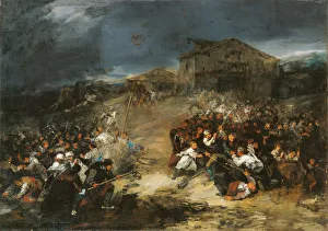 The Dawn Procession. Artist: Lucas Velazquez, Eugenio (1817-1870)