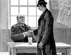 Handshake Prints: He found Dawson...smoking a pipe