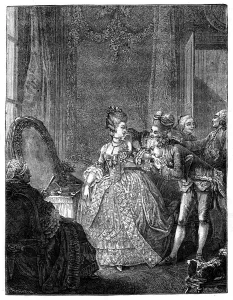 Suitor Prints: The Day, (1885). Artist: Eisen