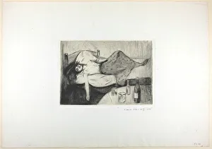 Unconscious Prints: The Day After, 1894. Creator: Edvard Munch