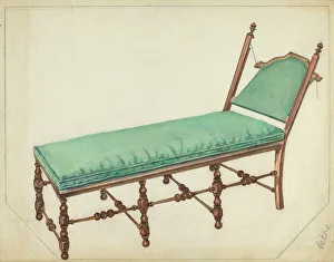 Day Bed, c. 1953. Creator: Irene Malawicz