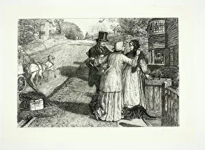 Hunt William Holman Prints: The Day in the Country, 1865. Creator: William Holman Hunt