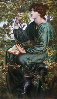 Dante Gabriel Rossetti Collection: Day Dream, 1880, (1912). Artist: Dante Gabriel Rossetti