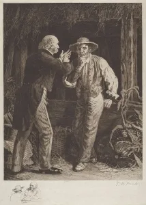 Thomas Waterman Wood Prints: The Day Before the Election, 1887. Creator: Thomas Waterman Wood