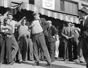 The day after election, Oakland, California, November 12, 1936. Creator: Dorothea Lange