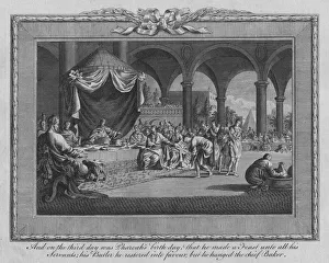 Prediction Prints: And on the third day was Pharaohs birth day... late 17th-early 18th century. Creator