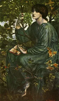 Romance Prints: The Daydream, 1880, (c1912). Artist: Dante Gabriel Rossetti