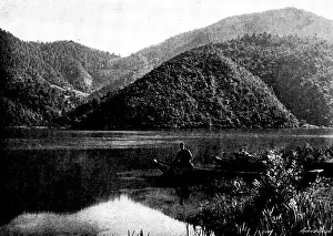 Criminals Prints: Ten Days in Bosnia: the lake, near Jezero, 1895. Creator: Andre & Sleigh
