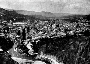Bosnia And Hercegovina Prints: Ten Days in Bosnia: Serajevo from the Citadel, 1895. Creator: Andre & Sleigh