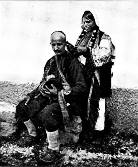 Plait Prints: Ten Days in Bosnia: a 'snap-shot' near Serajevo, 1895. Creator: Andre & Sleigh