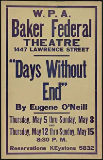 Oneill Eugene Prints: Days Without End, Denver, 1938. Creator: Unknown
