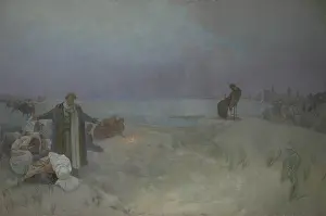 Slavs Prints: The Last Days of Jan Amos Komensky in Naarden (The cycle The Slav Epic)