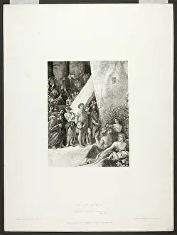 Noah Prints: The Days of Noah, 1860. Creator: James Smetham