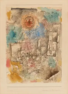 Daytime Haunting on the Main Square, 1929. Creator: Klee, Paul (1879-1940)