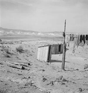 Underground Gallery: The Dazey place, Homedale district, Malheur County, Oregon, 1939. Creator: Dorothea Lange
