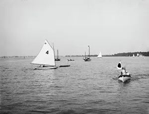 Detroit River Prints: D.B.C.Y. [Detroit Boat Club yacht] regatta