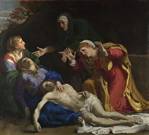 Christs Appearance Prints: The Dead Christ Mourned (The Three Maries)