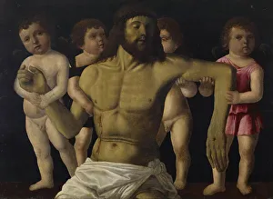 Support Prints: The Dead Christ Supported by Angels, late 1490s. Creator: Filippo Mazzola