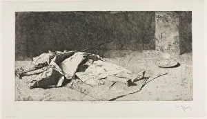Kabyle Prints: Dead Kabyle, n.d. Creator: Mariano Jose Maria Bernardo Fortuny y Carbo