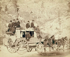 Travelling Collection: The Deadwood Coach, 1889. Creator: John C. H. Grabill