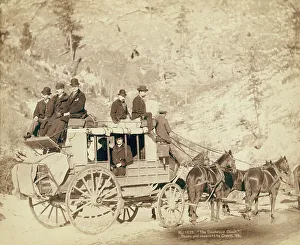 Grabill Prints: The Deadwood Coach, 1889. Creator: John C. H. Grabill