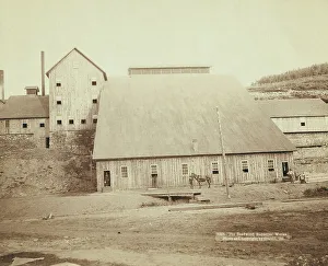 Smelting Prints: The Deadwood Reduction Works, 1890. Creator: John C. H. Grabill