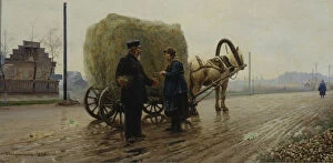 Dealer Gallery: Deal, 1889. Artist: Kasatkin, Nikolai Alexeyevich (1859-1930)