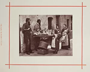 Street Trader Gallery: Dealer in Fancy-Ware, 1877. Creator: John Thomson