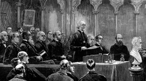 Beards Prints: Dean Stanley Memorial Meeting in the Chapter House