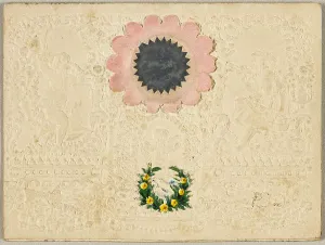 Valentines Card Prints: Be Mine Dear Maid (Valentine), c.1850. Creator: Unknown