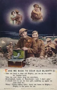 Mills Prints: Take Me Back To Dear Old Blighty (2), c1916