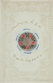 St Valentines Day Prints: Dearest, May My Love for Thee be Equaled by Thy Truth to Me (valentine), n. d