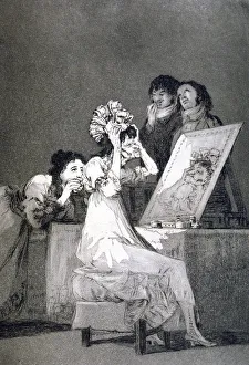 Dressingroom Gallery: Until death, 1799. Artist: Francisco Goya