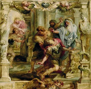 The death of Achilles, 1630-1635. Artist: Rubens, Pieter Paul (1577-1640)