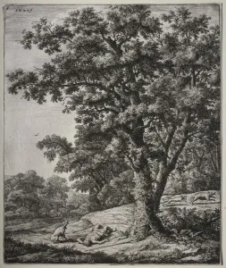 Anthonie Waterloo Dutch Collection: The Death of Adonis. Creator: Anthonie Waterloo (Dutch, 1609 / 10-1690)