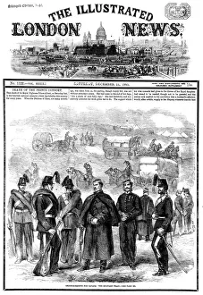 Death of Albert (1819-1861), Prince Consort of Queen Victoria, 14 December 1861