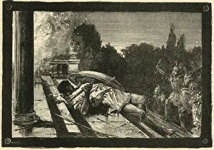 Assassinated Gallery: Death of Alcibiades, 1890. Creator: Unknown