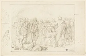 Benjamin West Prints: Death of Ananias, n.d. Creator: Benjamin West
