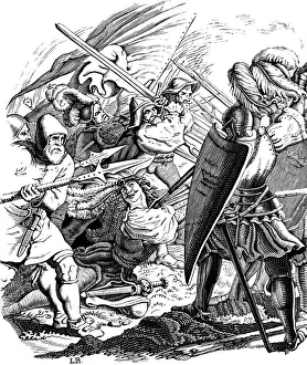 Death of Arnold Winkelried during the battle of Sempach, 1840 Death of Arnold Winkelried during the battle of Sempach, 1840