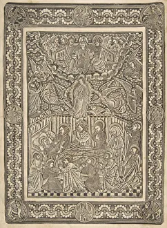 Assumption Of The Virgin Collection: The Death, Assumption, and Crowning of the Virgin, ca. 1470-85