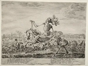 Stefano Della Bella Italian Prints: Death on the Battlefield, 1646-1647. Creator: Stefano Della Bella (Italian, 1610-1664)