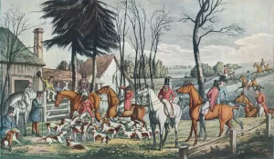 Hunting Dress Gallery: The Death, c1824