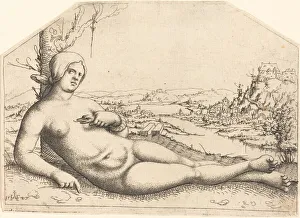 Hirschvogel Augustin Prints: Death of Cleopatra, 1547. Creator: Augustin Hirschvogel