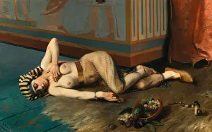 Poison Gallery: The Death of Cleopatra, 1884. Creator: Girardot, Georges Marie Julien (1856-1914)