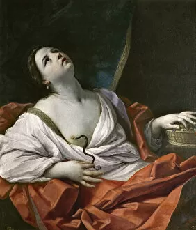 Poison Gallery: The Death of Cleopatra, c. 1640. Creator: Reni, Guido (1575-1642)