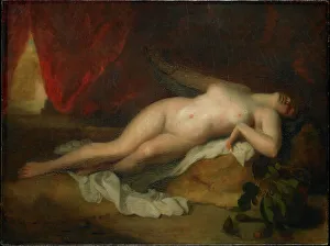 Relationship Prints: The Death of Cleopatra, c. 1850. Creator: Gigoux, Jean-François (1806-1894)