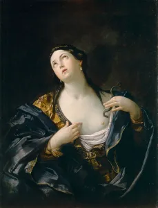 Cleopatra Prints: The Death of Cleopatra, c1625. Creator: Reni; Guido (1575-1642)