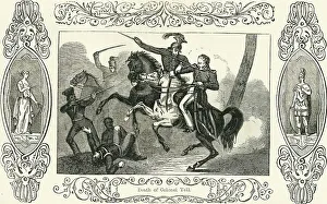 Death of Colonel Yell, 1849. Creator: Unknown