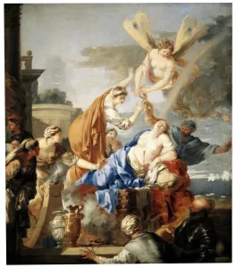 Bourdon Prints: The Death of Dido, c1637-c1640. Artist: Sebastien Bourdon