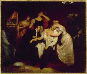 Canvasmaterial Prints: Death of the Duke of Berry, February 13